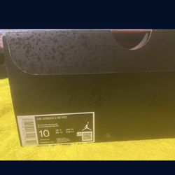 Jordan 4 Red Cement Size 10