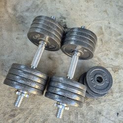 50lbs Dumbells Weights