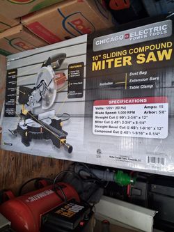 10 inch sliding compound miter saw