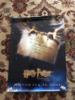 Harry Potter Theatrical double sided poster