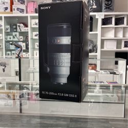 Sony FE 70-200mm F2.8 GM OSS II