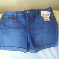 Celebrity Pink Jean Shorts New 