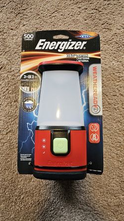Energizer 360 Degree LED Emergency Red Lantern, WeatheReady LED Lantern

