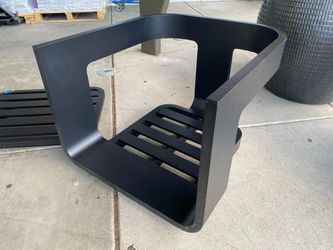 RESTORATION HARDWARE Sedona Aluminum Lounge Chair in Iron