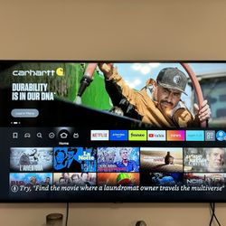 Samsung 58" Class Smart NU6080 LED 4K UHD TV.