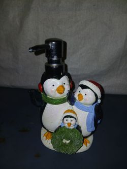 Christmas soap Dispenser