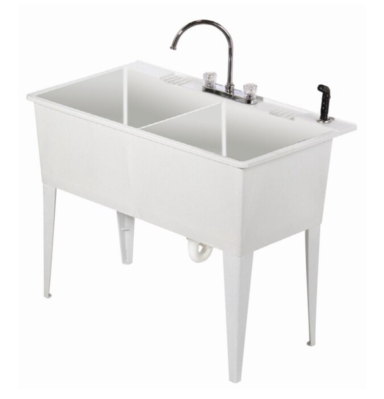 Double Basin Laundry Sink - NEW IN BOX!