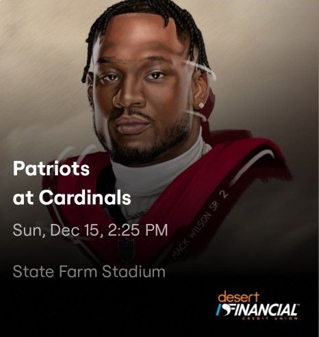 AZ Cardinals vs New England Patriots