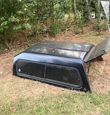 Black Camper Shell