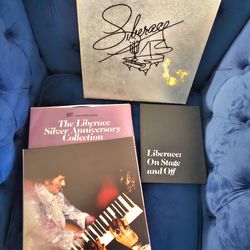 🎹 Liberace Silver Anniversary Collection – Complete Vintage Box Set + Book – 1976 🎶
