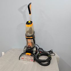 bissell proheat 2x revolution orange carpet shampooer