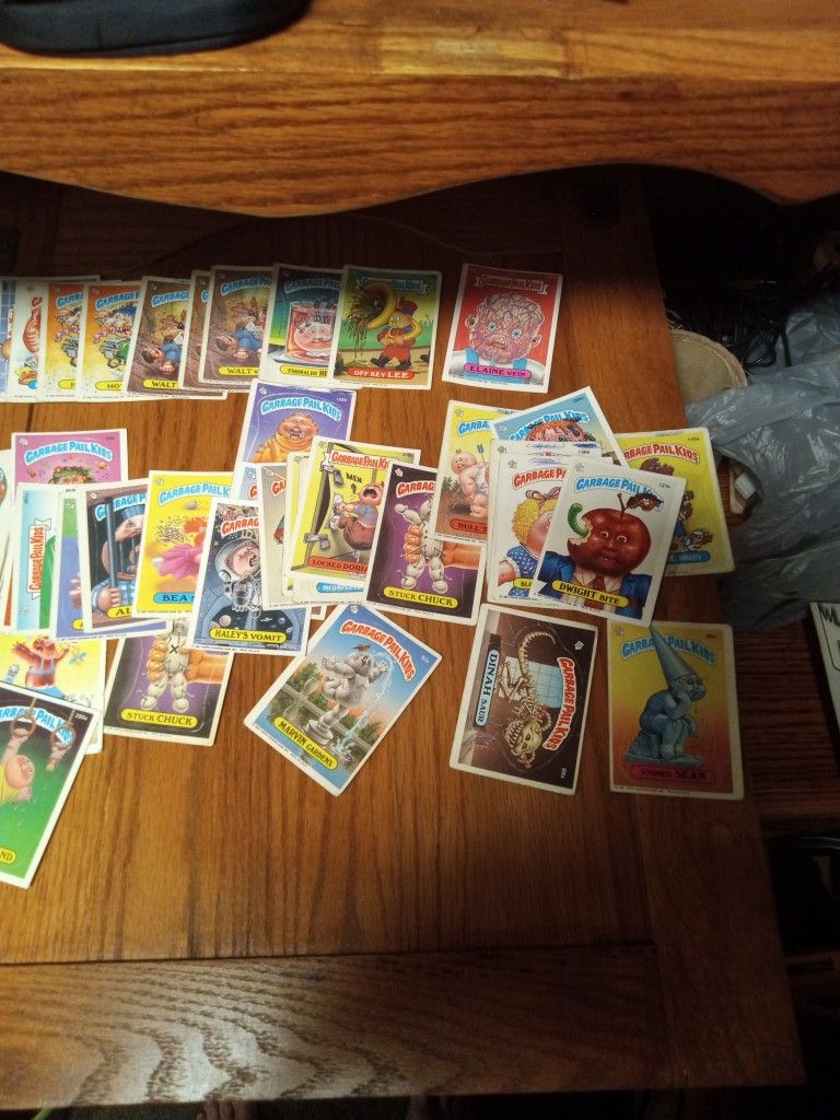 Over 200 Garbage Pail Kids Collectible Card Stickers Taking Offers