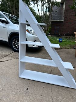 Angled Bookcase