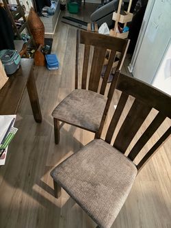 Table and chairs