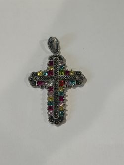 Cross Pendant 925 Silver 
