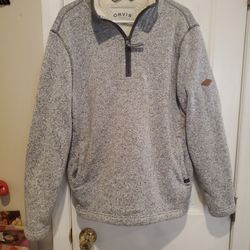 Orvis Fleece Pullover Sweater 