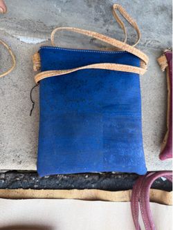Cork cross body bag