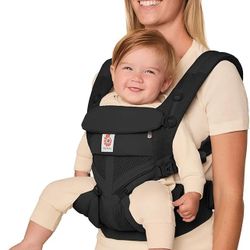 Ergobaby Omni Classic Baby Carrier Newborn to Toddler - Breathable Baby Carriers for Summer