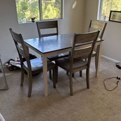 Living Spaces Dining Set