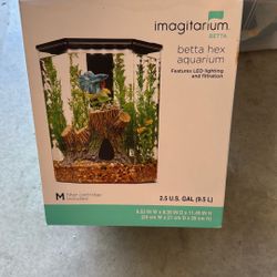 Imagitarium Betta Hex Aquarium