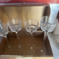 Tea Light Glass Candle Holders
