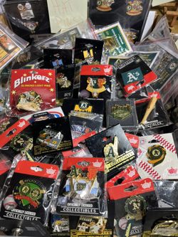 Vintage Oakland A’s Hat Pins!
