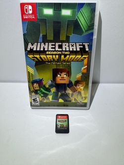 Minecraft Story Mode Season 2 (Nintendo Switch, 2018) Complete In Box - Tested