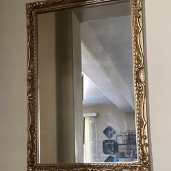 Gold Framed Mirror 