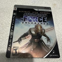 PS3 Game, Star Wars The Force Unleashed ( Ultimate Sith Edition )