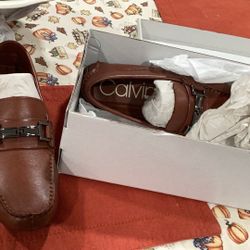 Men Leather Brown Shoes