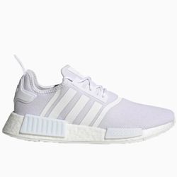 Adidas Originals NMD R1 Primeblue J White Grey One Shoes H02334 NEW SIZE 5, 5.5, 6.5