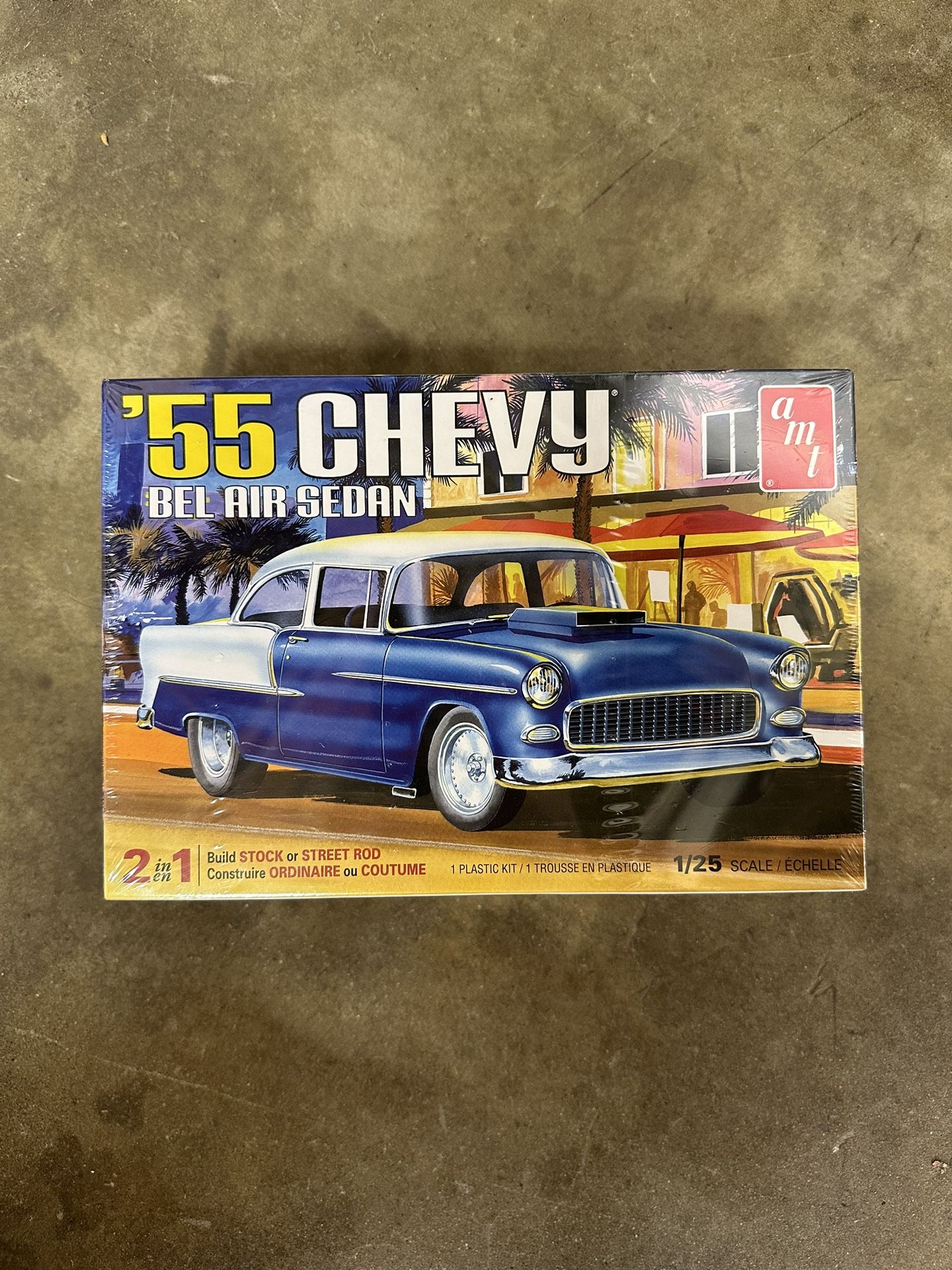 AMT 55 Chevy Model Car Kit