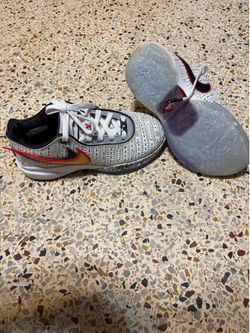 Nike LeBron 20 white size-4.5