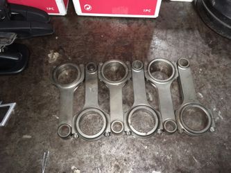6" h beam rods small block Chevy 350