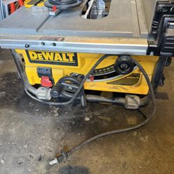 Dewalt Table Saw