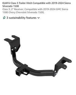 Trailer hitch black