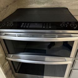 GE Profile Range and Dishwasher