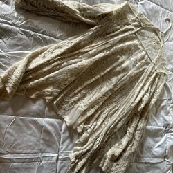 Mesh Floral Cardigan