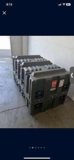 Heavy Duty Military Crate