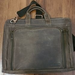 Beautiful Leather Laptop Messenger Bag