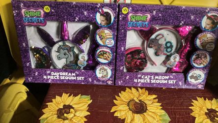 SHINE SECRETS 4 Piece Sequin Set