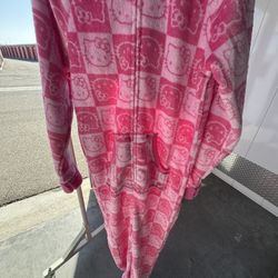 Hello Kitty Pink Onesie- Small