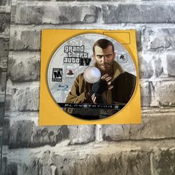 Grand Theft Auto IV PS3 Sony Playstation GTA 4