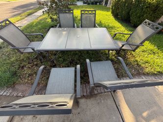 Outdoor patio set