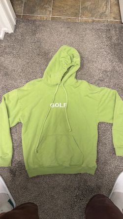 GOLF WANG OG Logo Hoodie Lime Green Size Large