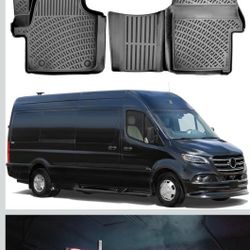 Car Floor Mats Liner Fits MB Sprinter 