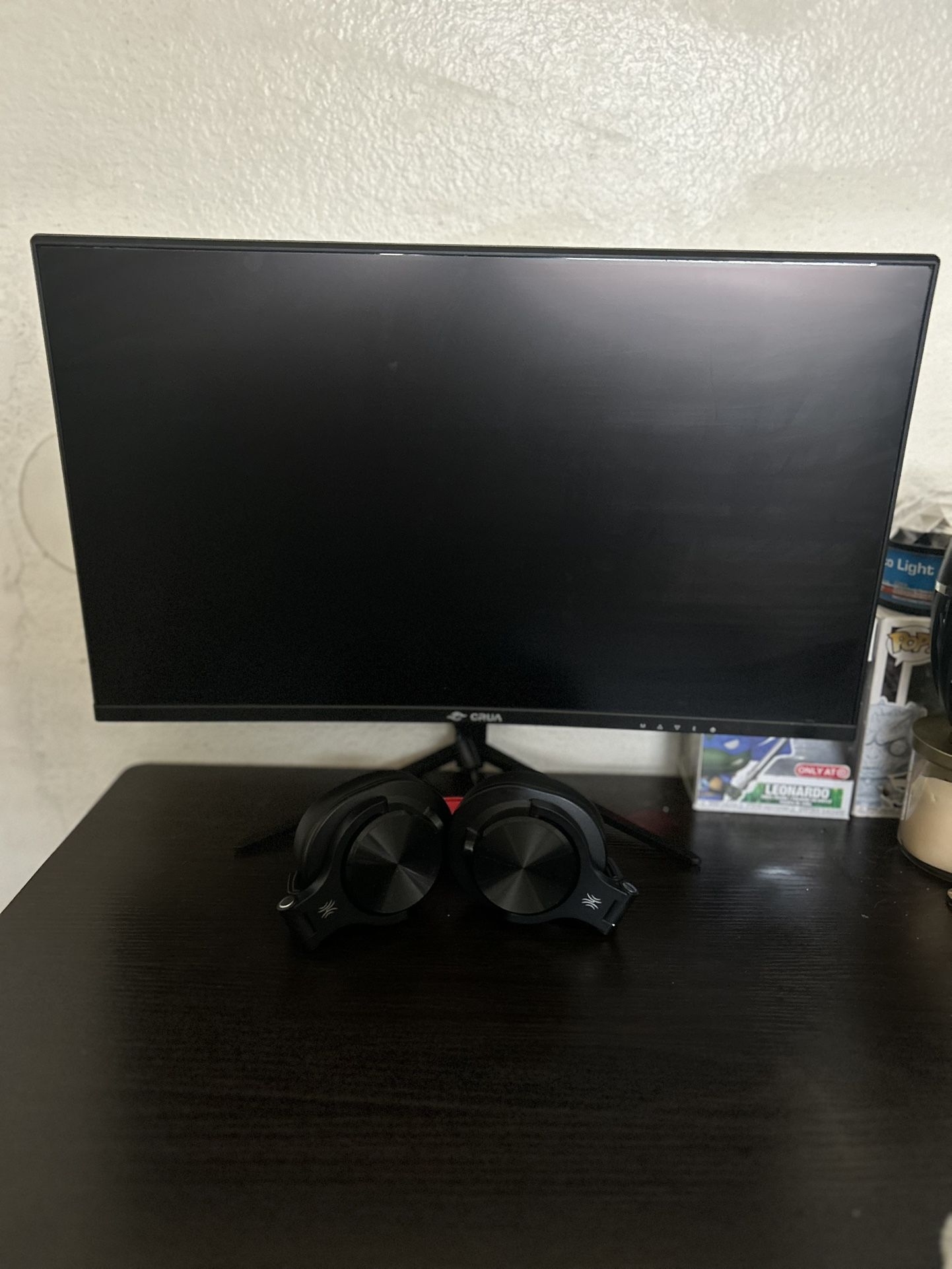 200hz Monitor With Headphones