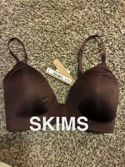 NWT Skims Teardrop Push Up Bra 32DD Cocoa $64 MSRP