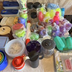 Tupperware five dollars each piece brand new