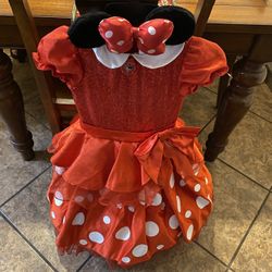 Minnie Mouse Dress/ Costume